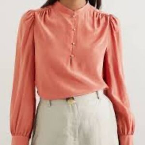 vanessa bruno silk blouse
